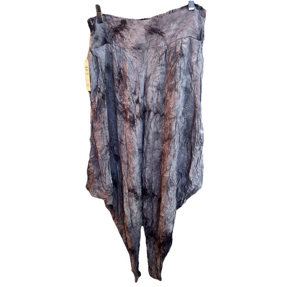 NWT Z Avenue Balloon Tie Dye MC Hammer Baggy Boho Hippie Pants One size (Small) - Picture 1 of 6